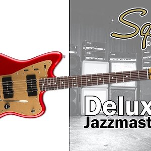 Обзор электрогитары FENDER Squier Deluxe Jazzmaster