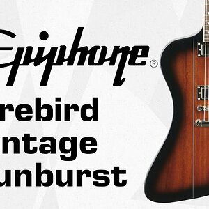 Электрогитара EPIPHONE Firebird Vintage Sunburst