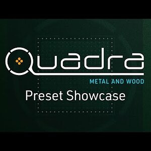 UVI Quadra - Metal and Wood | Preset Showcase