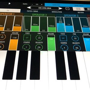 BLEASS Omega FM Synth - Предварительная демо-версия для iPad