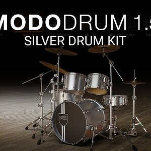 Ударная установка MODO DRUM 1.5 Silver - получите реалистичные, естественные и настраиваемые треки ударных