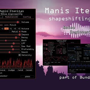 Демонстрация плагина синтезатора Manis Iteritas для изменения формы для VST3, AU и AAX - Noise Engineering