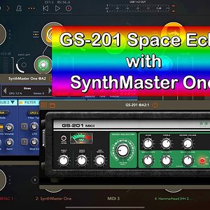 GS 201 — Классическое космическое эхо от GSi с SynthMaster One — демо для iPad