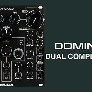 Двойной комплекс Arcaico Dominus VCO #modularsynth #eurorack #synthesizer #vco