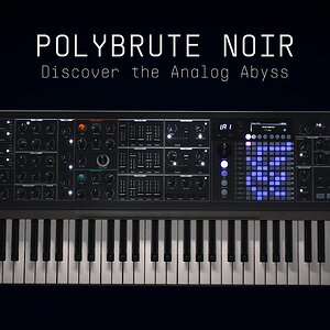 PolyBrute Noir | Полисинтез стелс-морфинга | ARTURIA