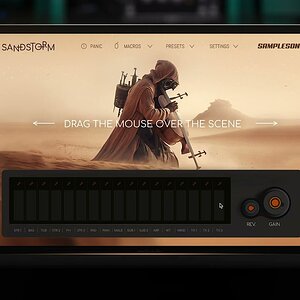 SandStorm - Развивающийся конструктор звуковых ландшафтов. Плагин VST для Win и Mac